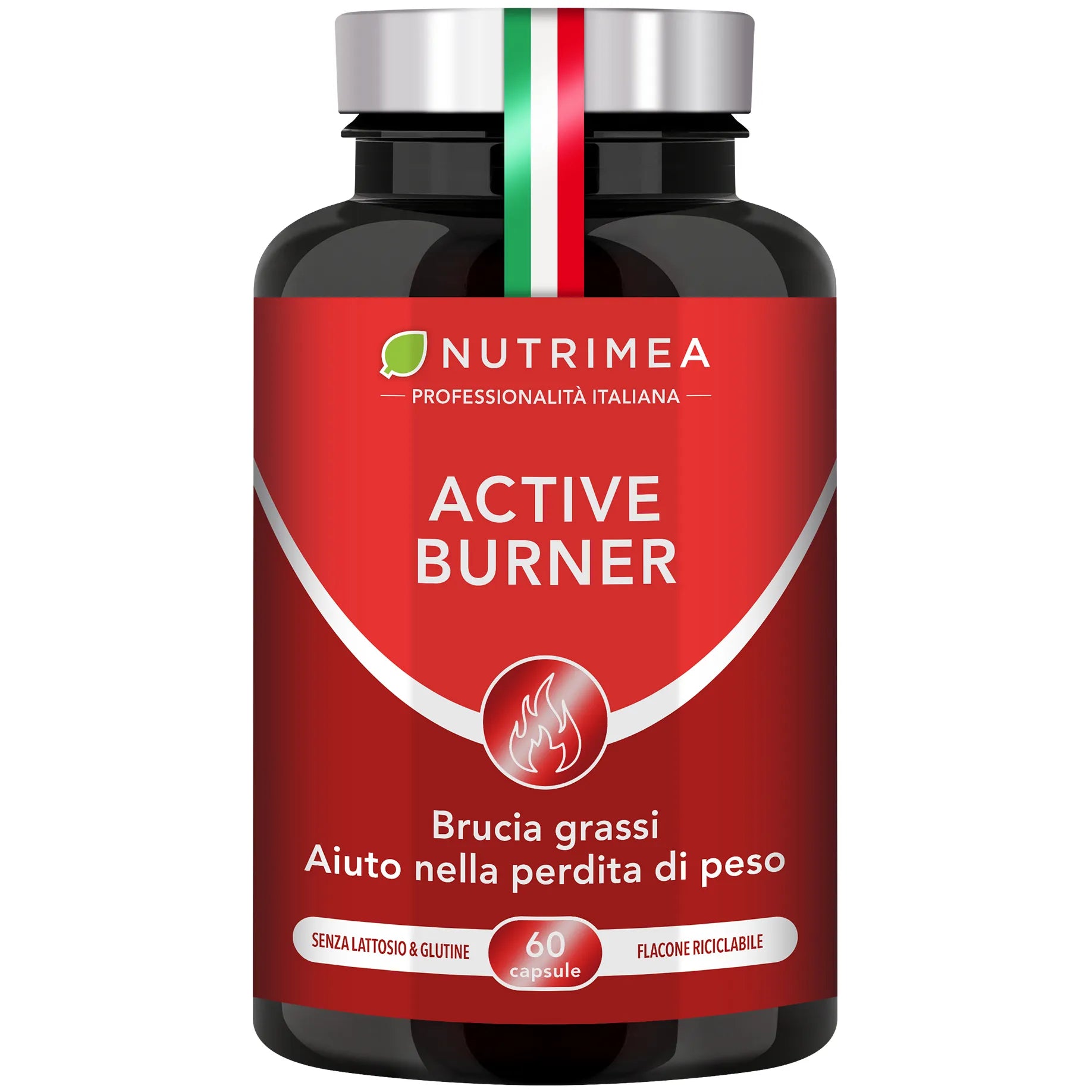 Fondo bianco del Active Burner