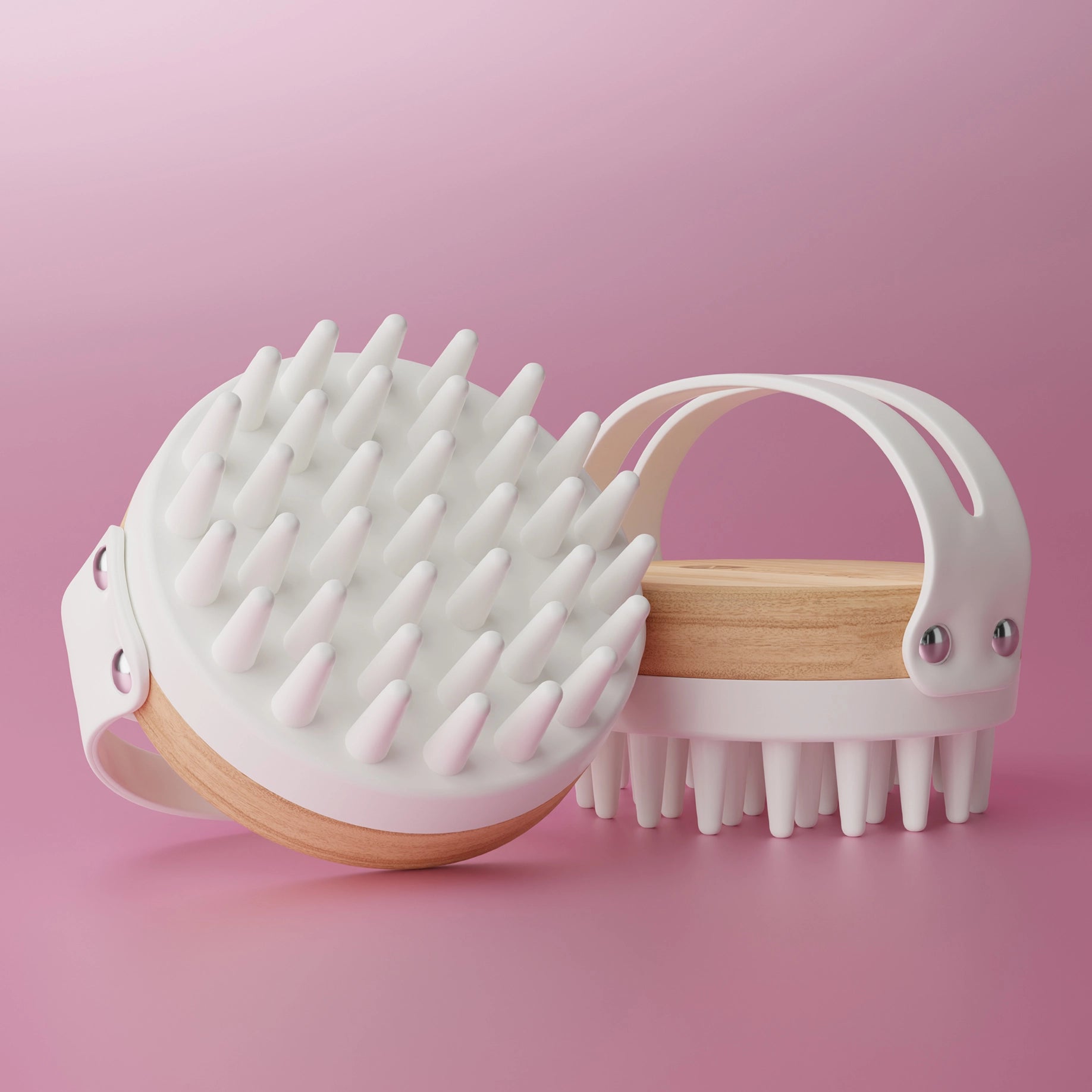 Brosse pousse cheveux