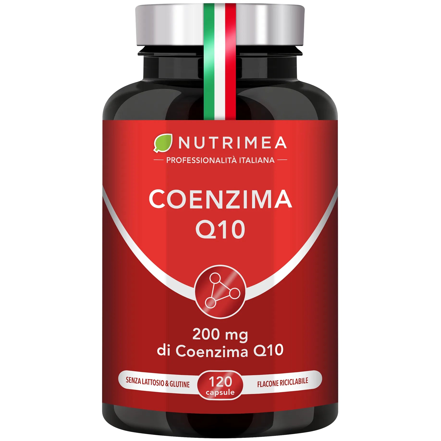 Fondo bianco del Coenzima Q10