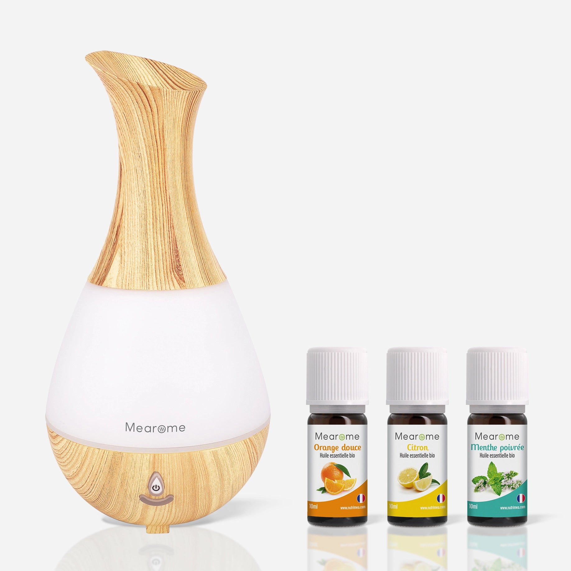 Aromathérapie - Coffret Aura Initiation Mearome - 3 Huiles Essentielles BIO AB