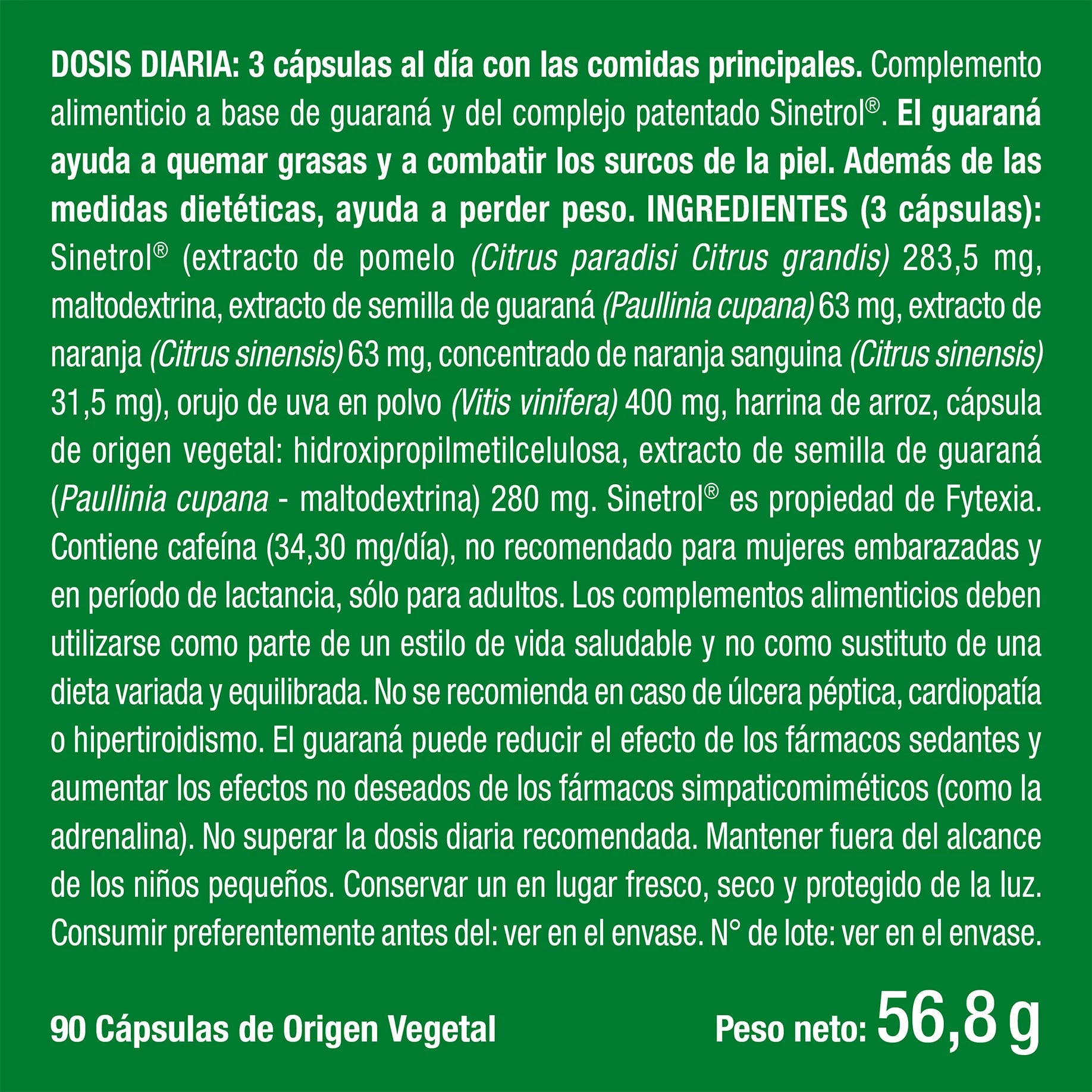 Complejo anti-celulítico