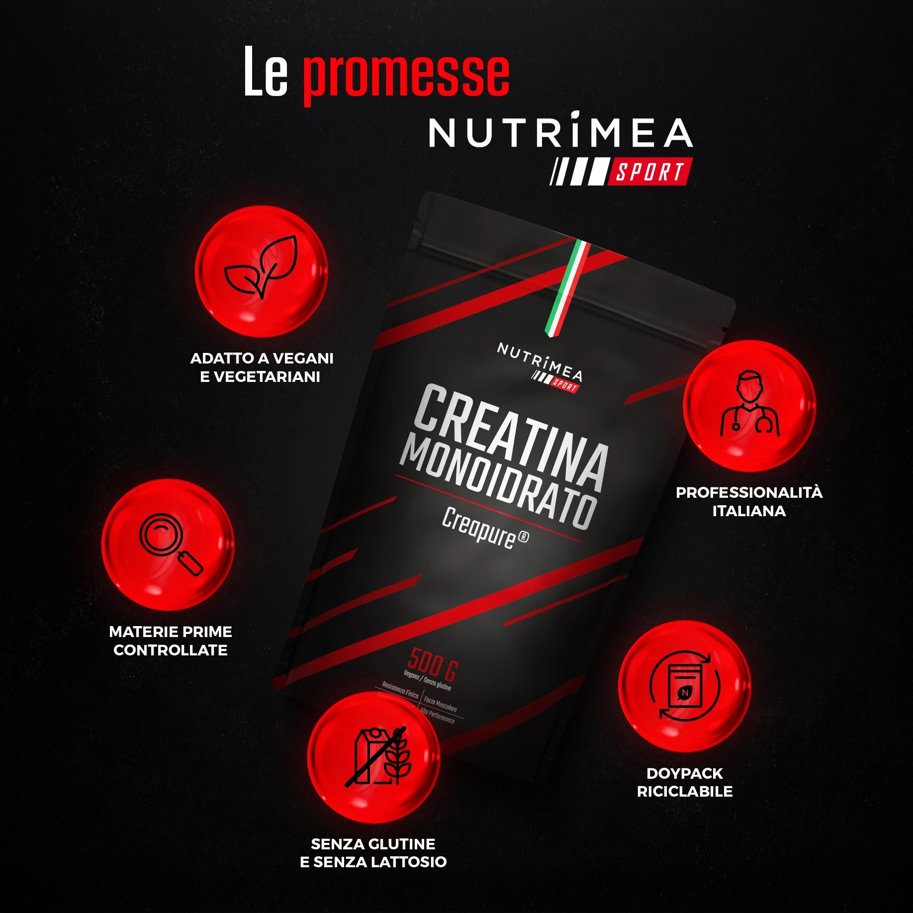 Creatina Monoidrato Creapure® in Polvere