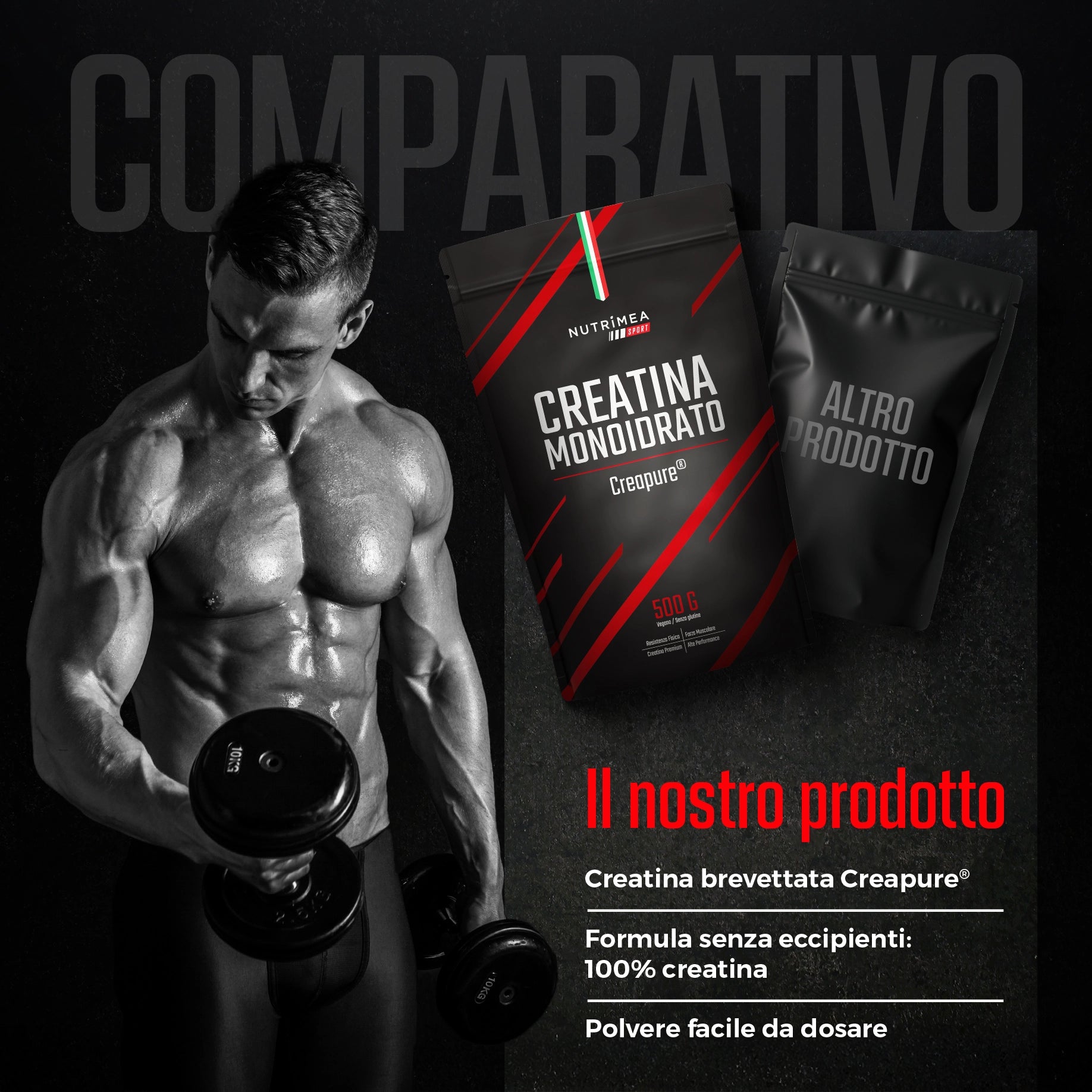 Creatina Monoidrato Creapure® in Polvere