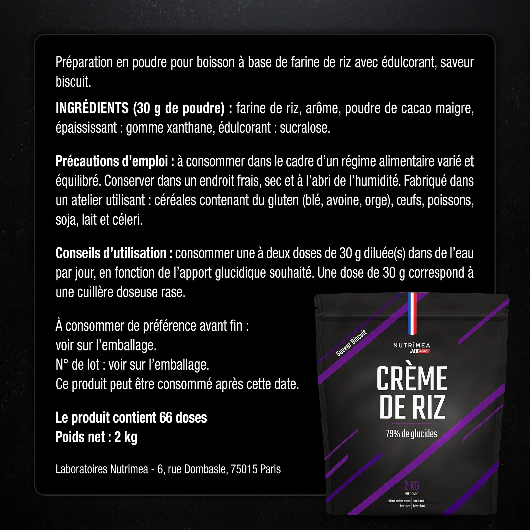 Crème de Riz