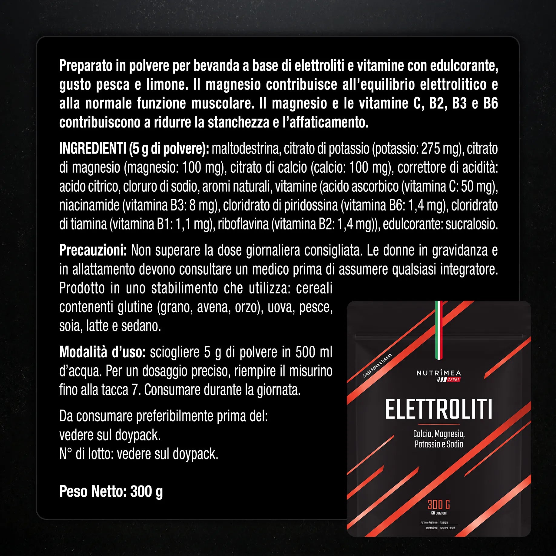 Benefici e controindicazioni dei Elettroliti