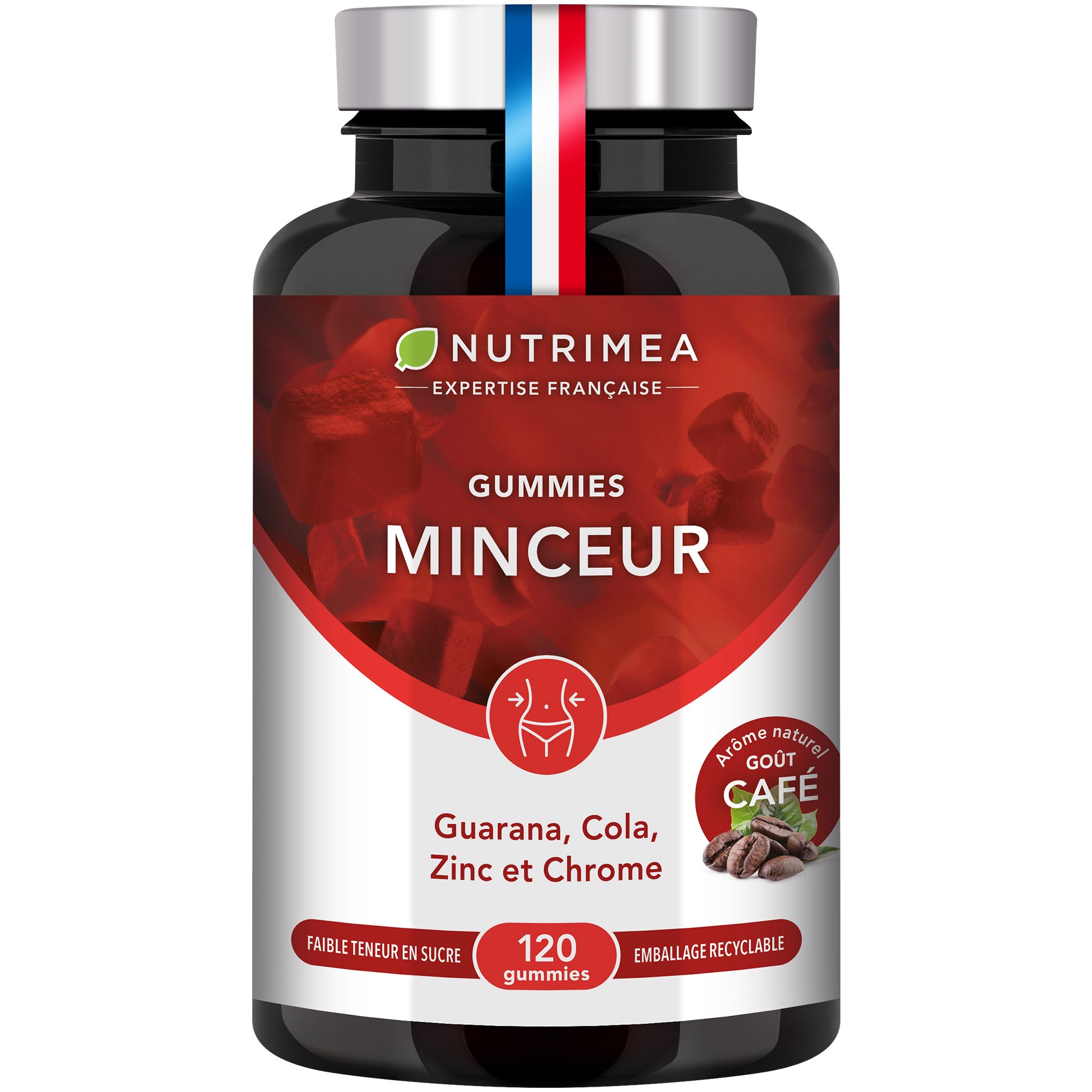Fond blanc gummies minceur