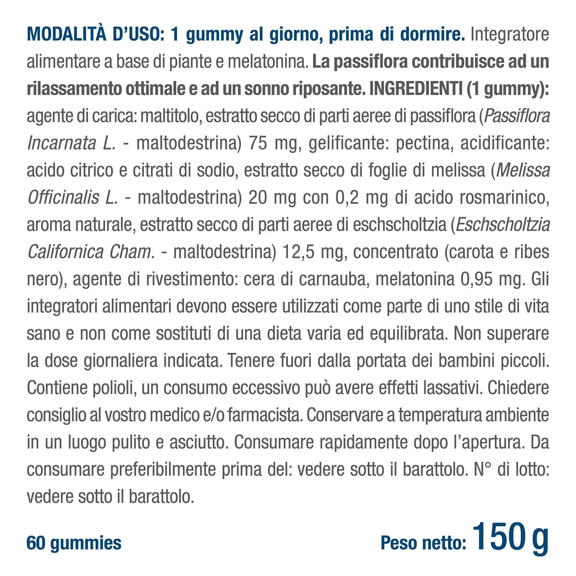 Gummies Sonno