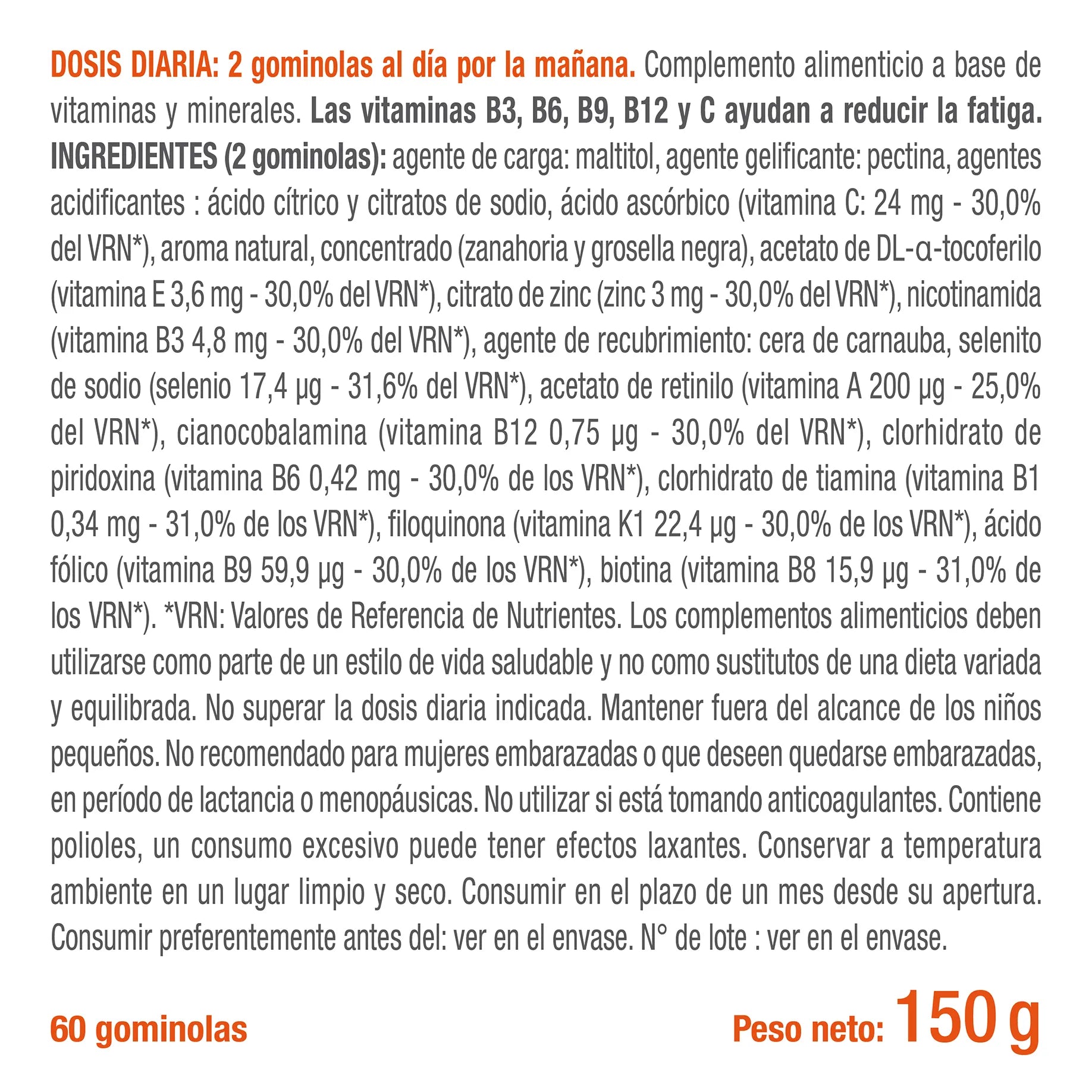 Gominolas Vitalidad