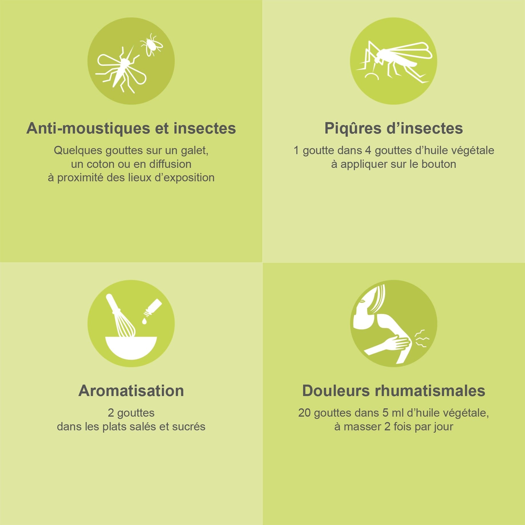 CITRONNELLE DE JAVA – Huile Essentielle Bio AB - 30ML