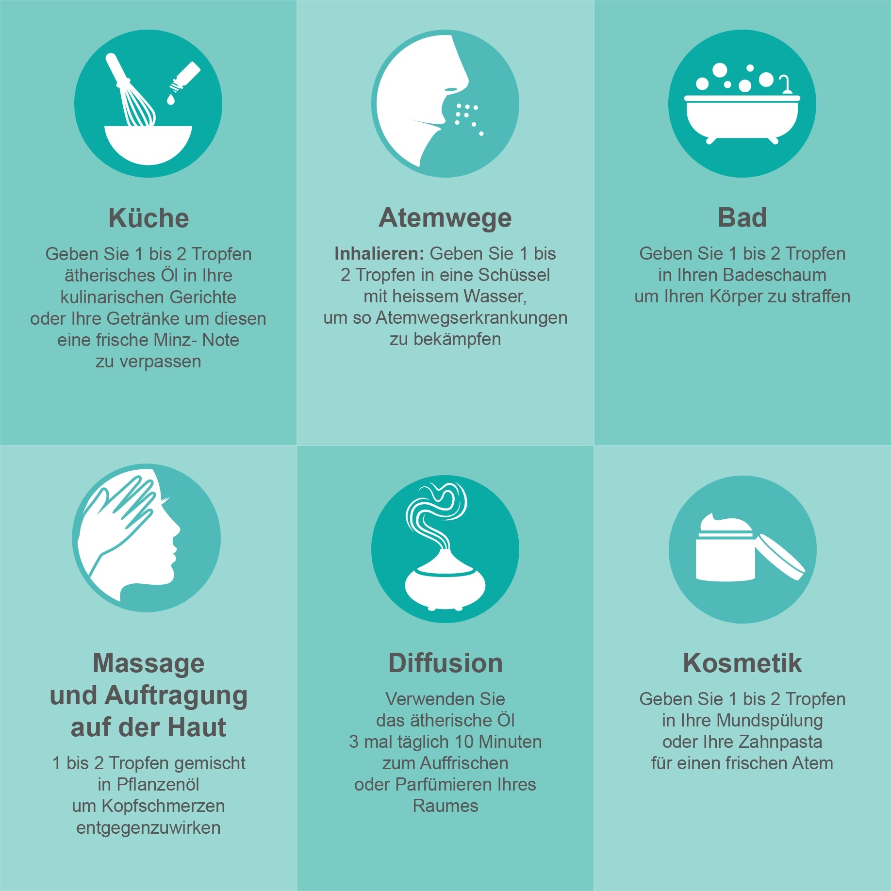 Pfefferminze - Ätherisches Öl BIO