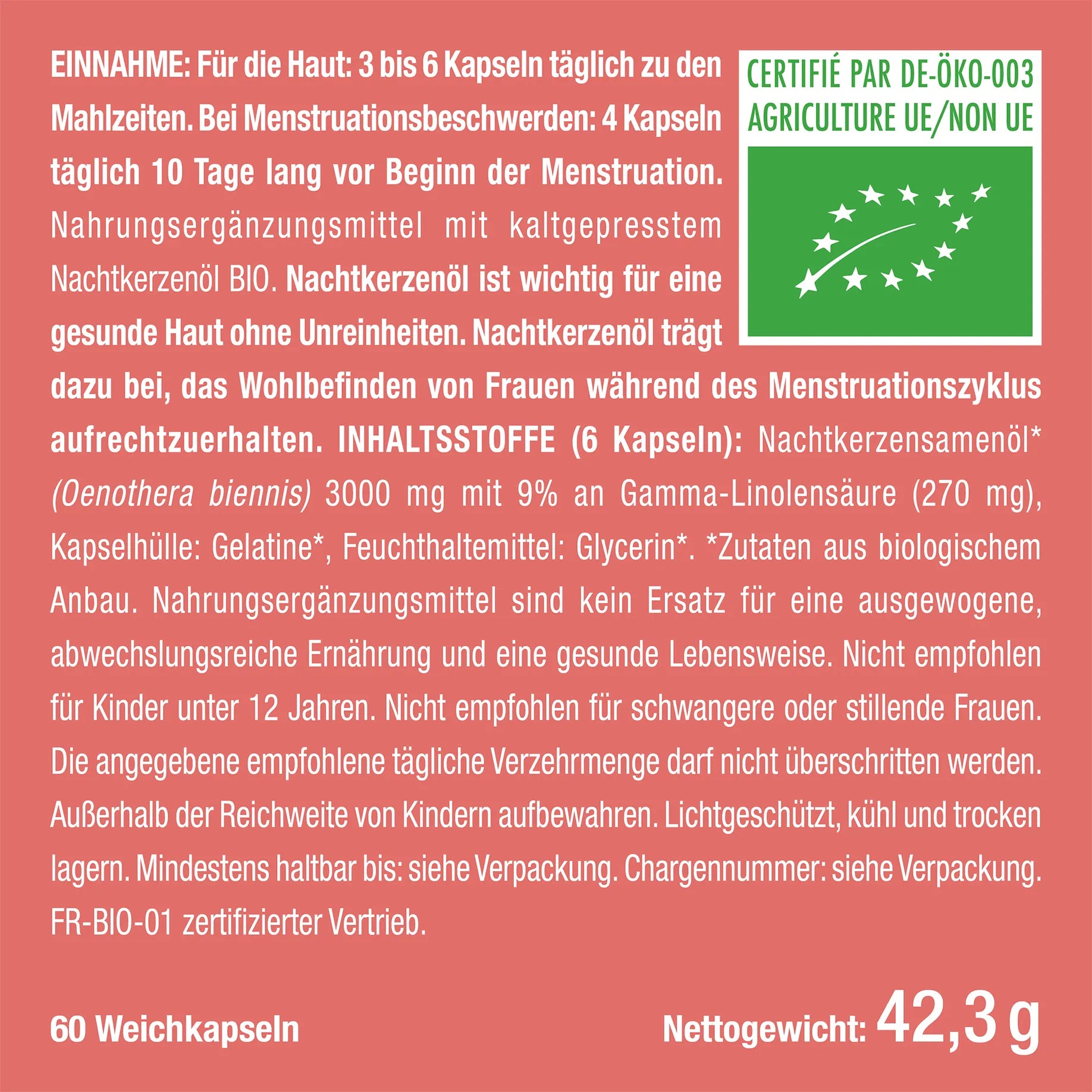 Nachtkerzenöl BIO