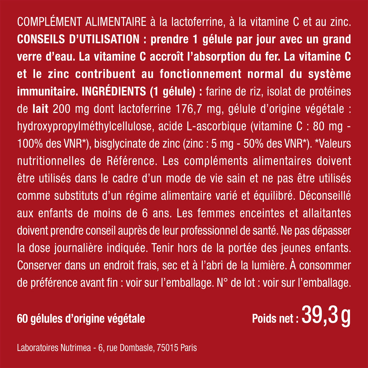 Lactoferrine