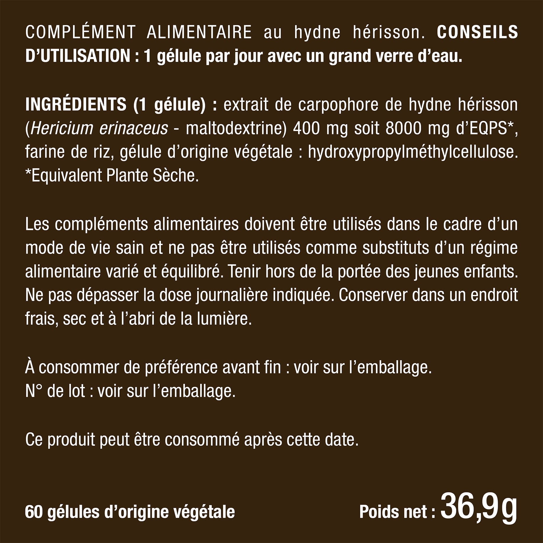 Composition Lion's Mane