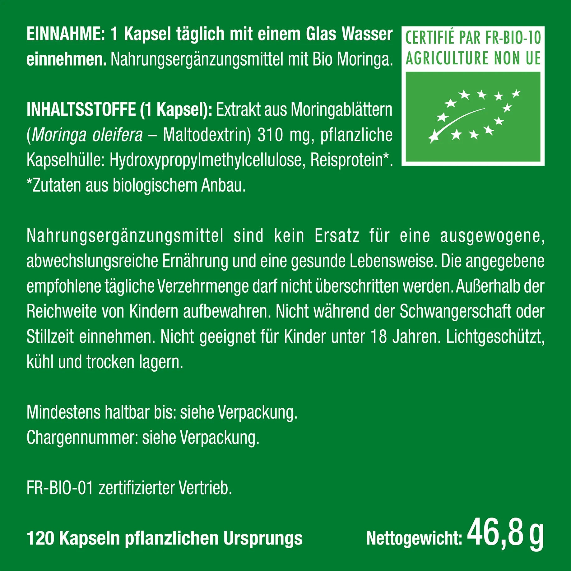 Moringa Oleifera BIO