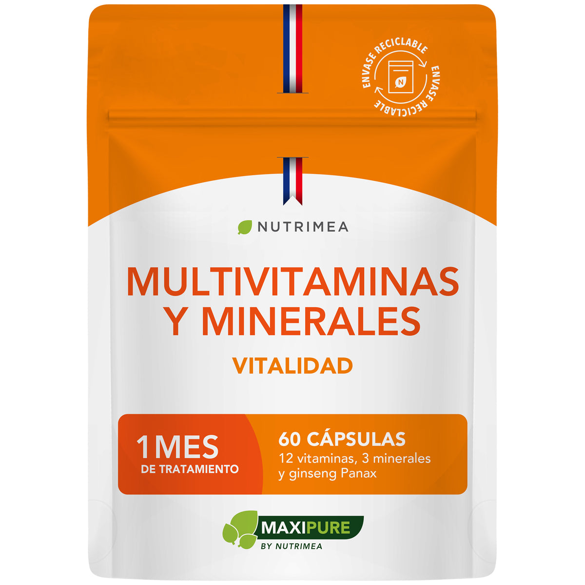 Multivitaminas y Minerales maxipure