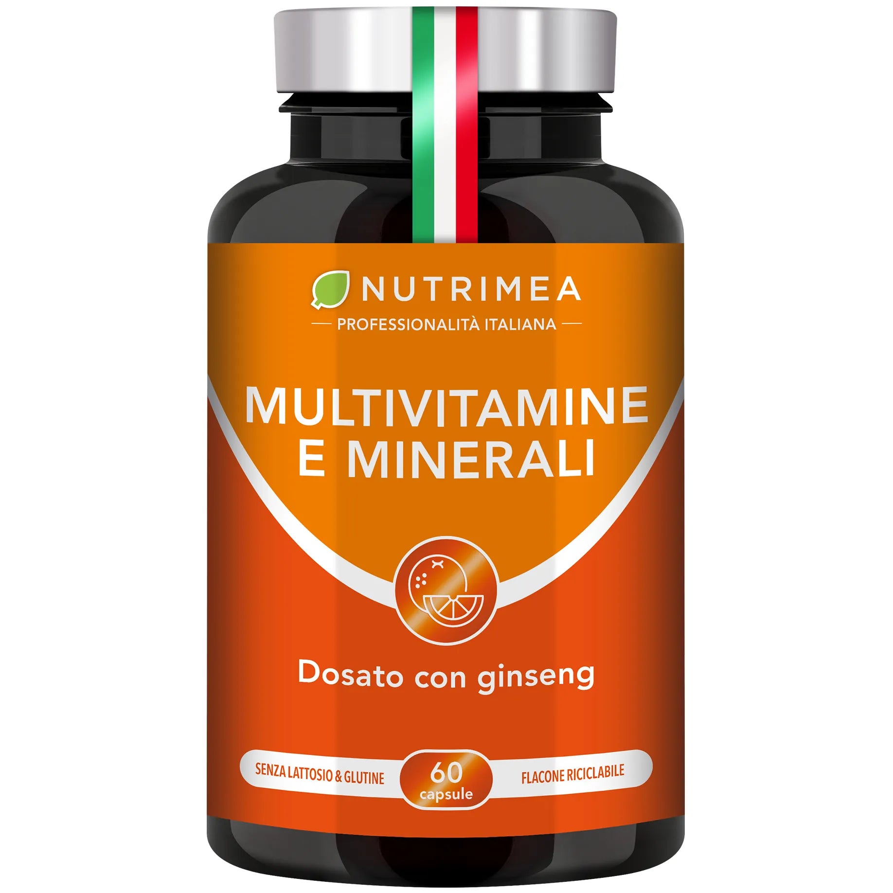 Fondo bianco del Multivitamine