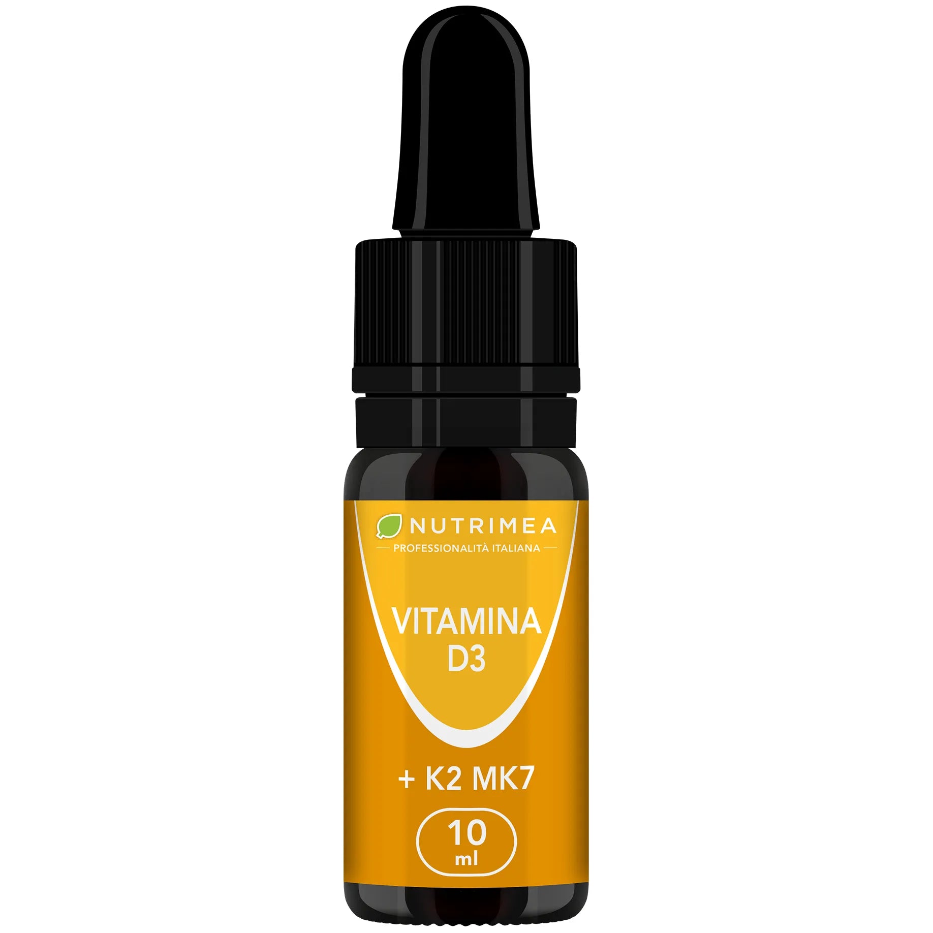 Fondo bianco del Vitamina D3 con K2