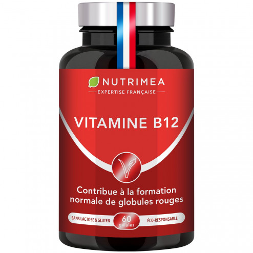 Illustration du pilulier du supplément Vitamine B12
