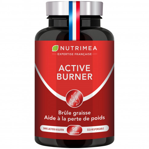 Fond blanc du pilulier de Brûle graisse | Active Burner