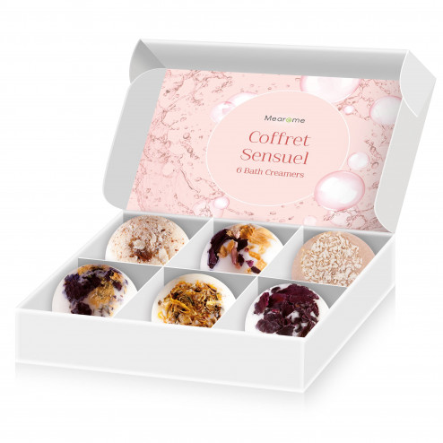 Photo de l'huile essentielle Boules de bain - Coffret Sensuel