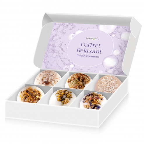 Photo du packaging de l'huile essentielle Coffret Relaxant - Soin - Boules de bain