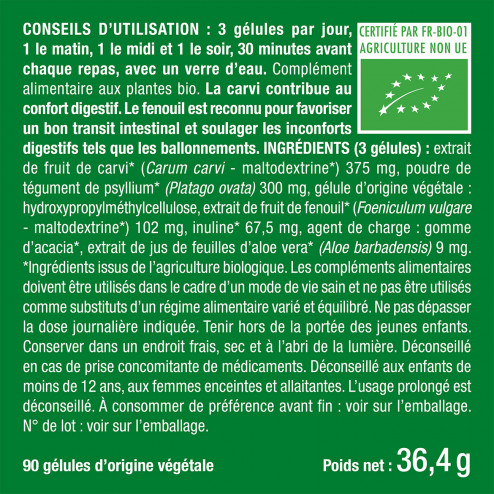 Bienfaits et contre indications pour HerbaCol - Complexe 6 plantes