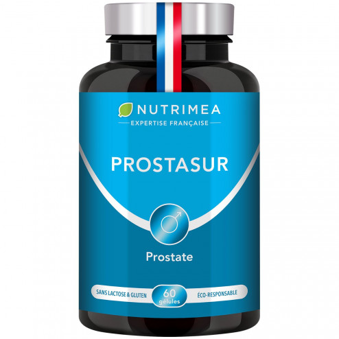 Fond blanc du pilulier de Complément Alimentaire Prostate | Prostasur