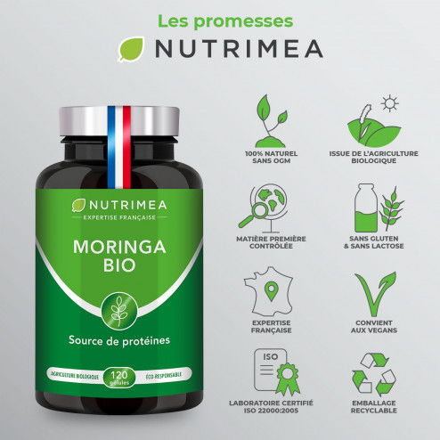 Gélules de Moringa Oleifera Bio