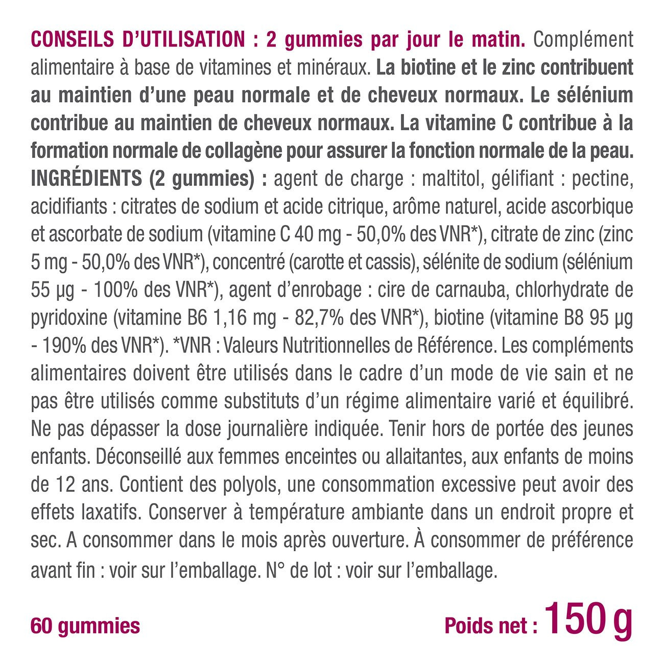 photo des gummies cheveux et ongles nutrimea photo des gummies cheveux et ongles nutrimea