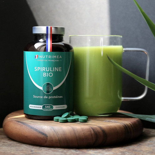 Spiruline Bio en complément alimentaire