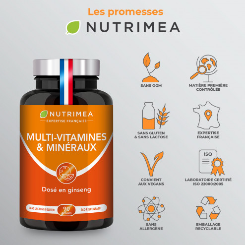 Image du complément alimentaire à base de Multi-vitamines et Minéraux