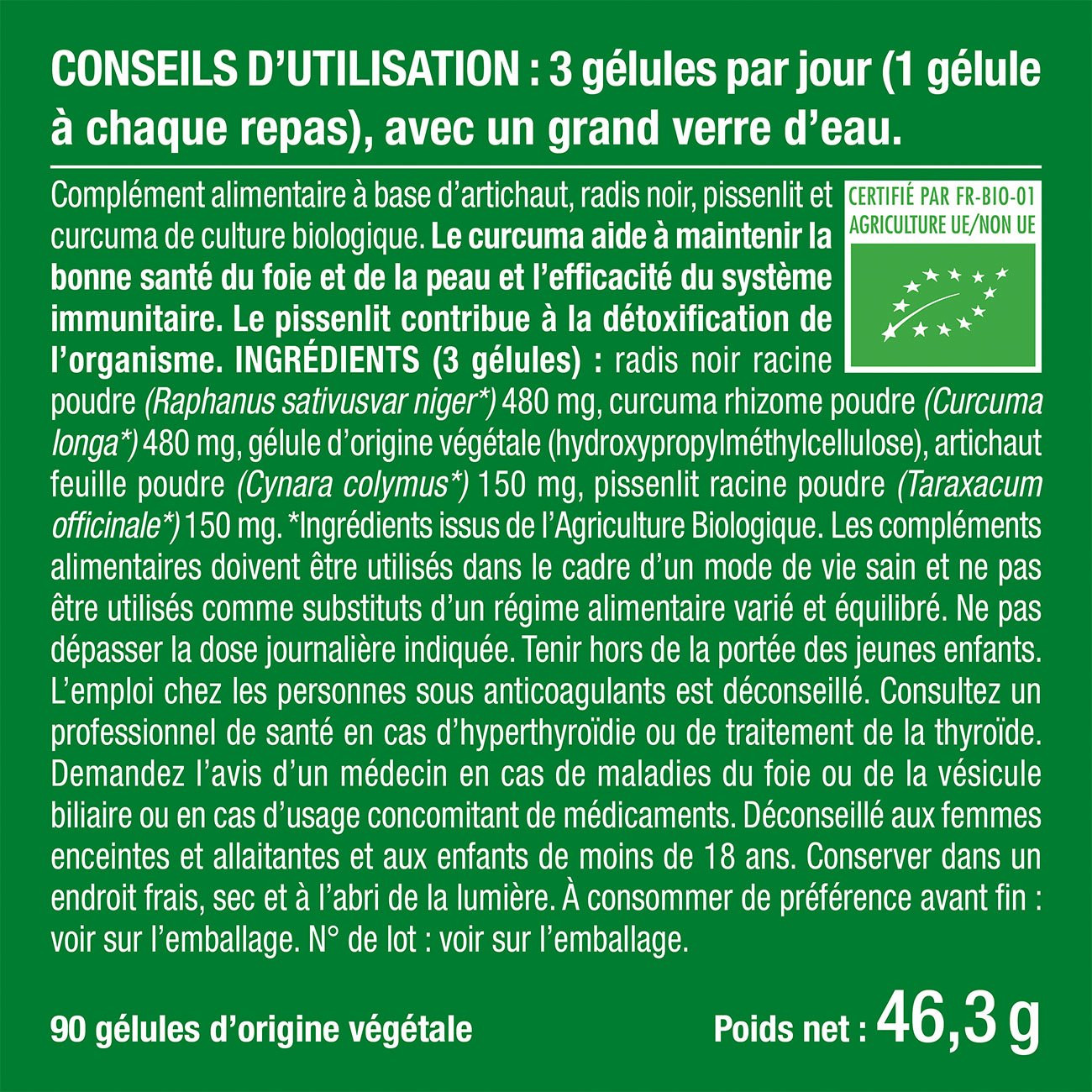 Photo du packaging du complément Trio DETOX - Dietyslim, Herbacol & Complexe BIO Photo du packaging du complément Trio DETOX - Dietyslim, Herbacol & Complexe BIO