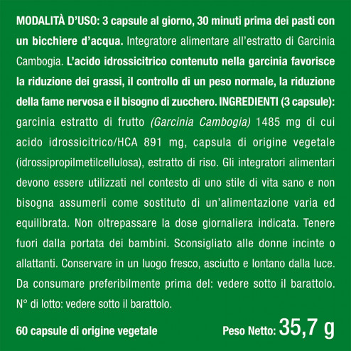 Benefici e controindicazioni di Garcinia Cambogia - Brucia Grassi