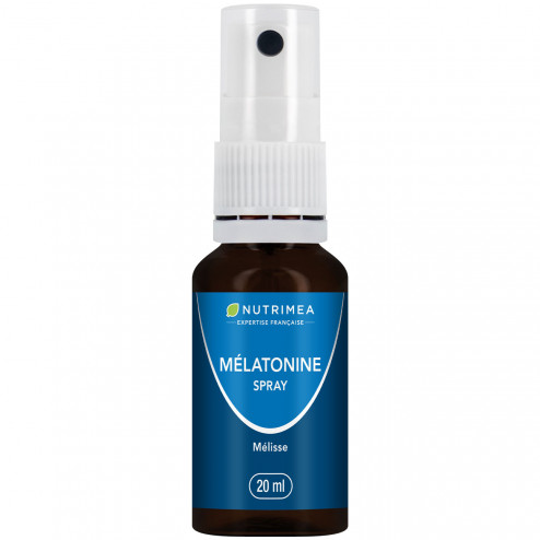 Fond blanc du pilulier de Spray sommeil