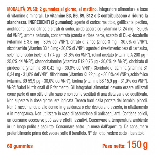 Benefici e controindicazioni di Gummies Vitalità