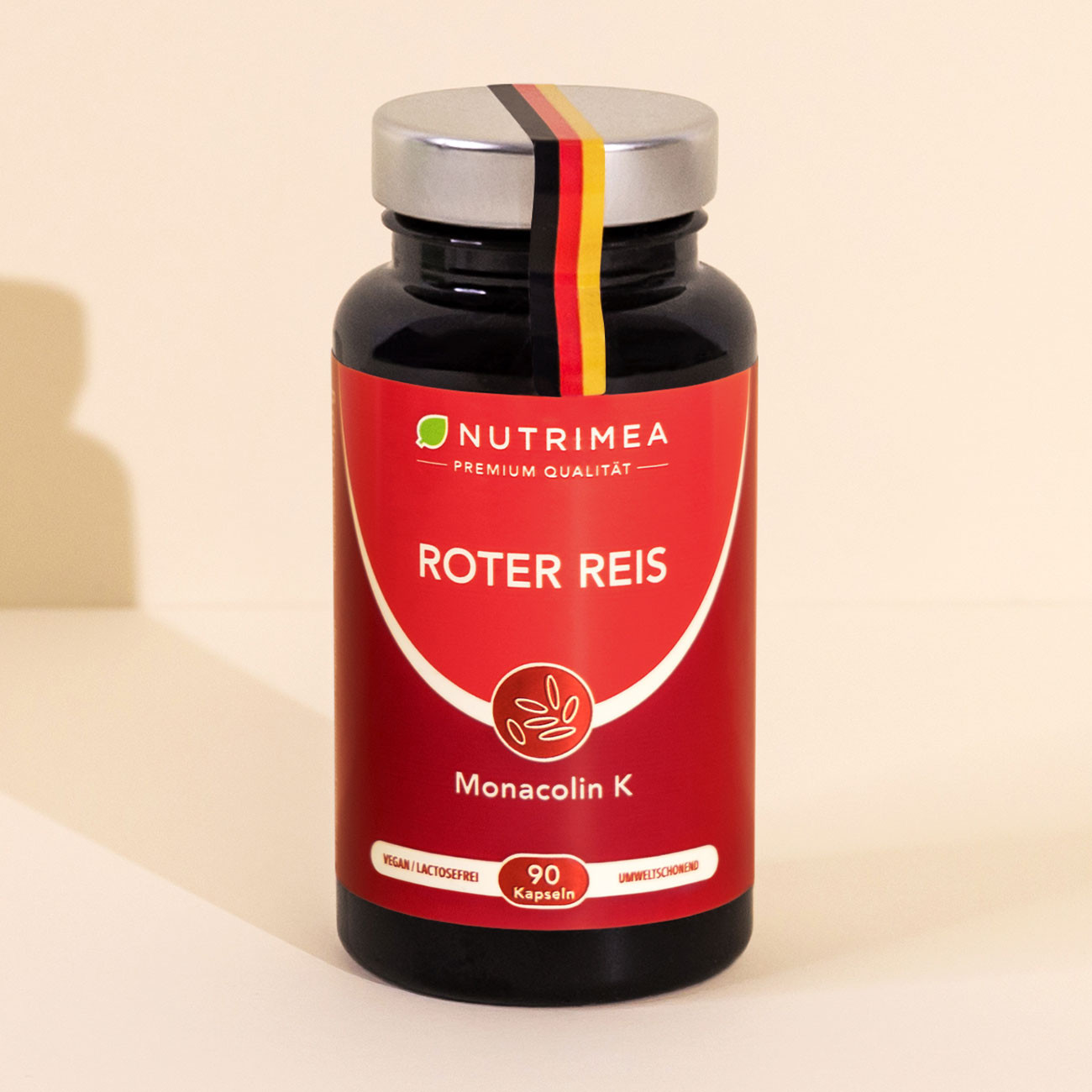 Bild des Nahrungsergänzungsmittels Rote Reishefe von Nutrimea