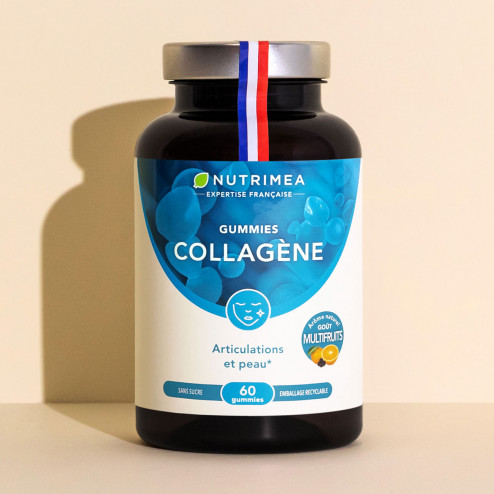 Packshot No 2 du complément alimentaire Gummies de Collagene de Nutrimea