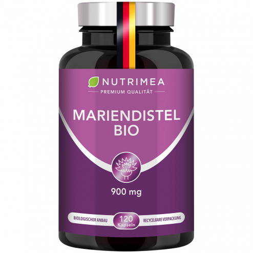 Packshot 1 des Nahrungsergänzungsmittels Detox Mariendistel von Nutrimea