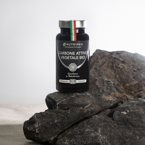 Integratore in capsule carbone vegetale