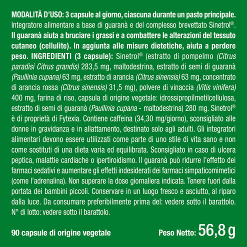 benefici e controindicazioni integratore complesso anticellulite per perdere peso