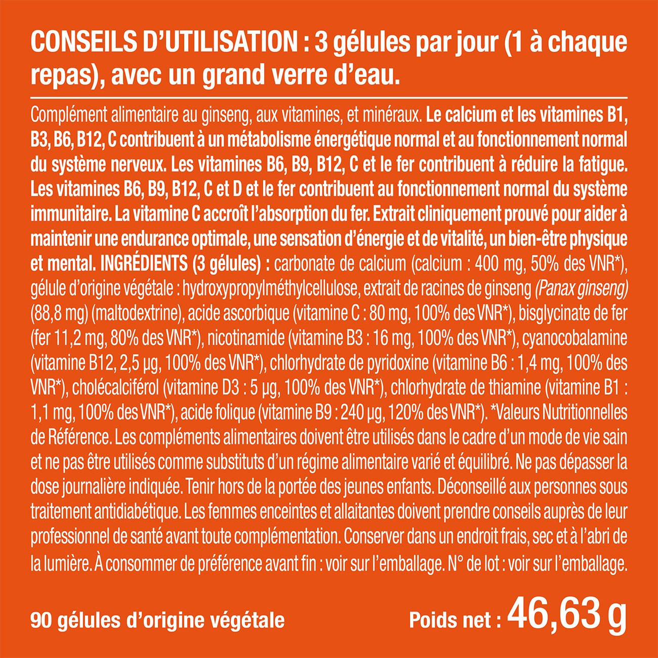 Image du complément alimentaire à base de Duo TONUS - Multivitamines Minéraux & Magnésium marin Image du complément alimentaire à base de Duo TONUS - Multivitamines Minéraux & Magnésium marin