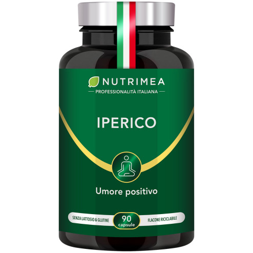Iperico integratore alimentare contro ansia, stress, umore negativo, stati depressivi, malinconia