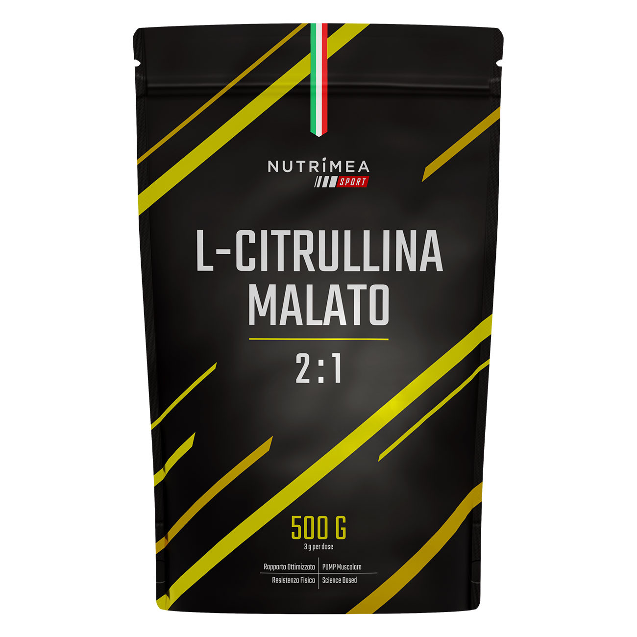 Integratore per sportivi a base di L-Citrullina Malato in polvere per pump muscolare e resistenza