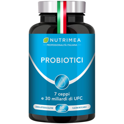 Integratore alimentare di probiotici con 30 miliardi di UFC