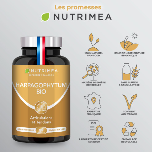 Harpagophytum Bio en complément alimentaire