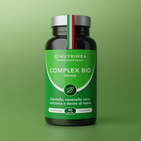 Integratore detox in capsule a base di ravanello, carciofo, curcuma e tarassaco