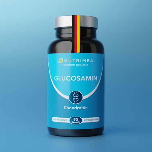 Bild von Packshot 2 des Nahrungsergänzungsmittels Glucosamin von Nutrimea