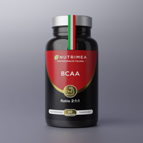 Integratore BCAA aminoacidi a catena ramificata per sportivi in compresse