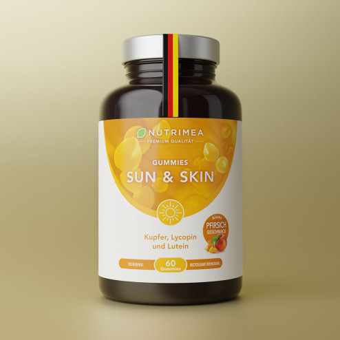 Kaufen Sie Sun & Skin Gummies - 100% Vegan & Ohne Zucker