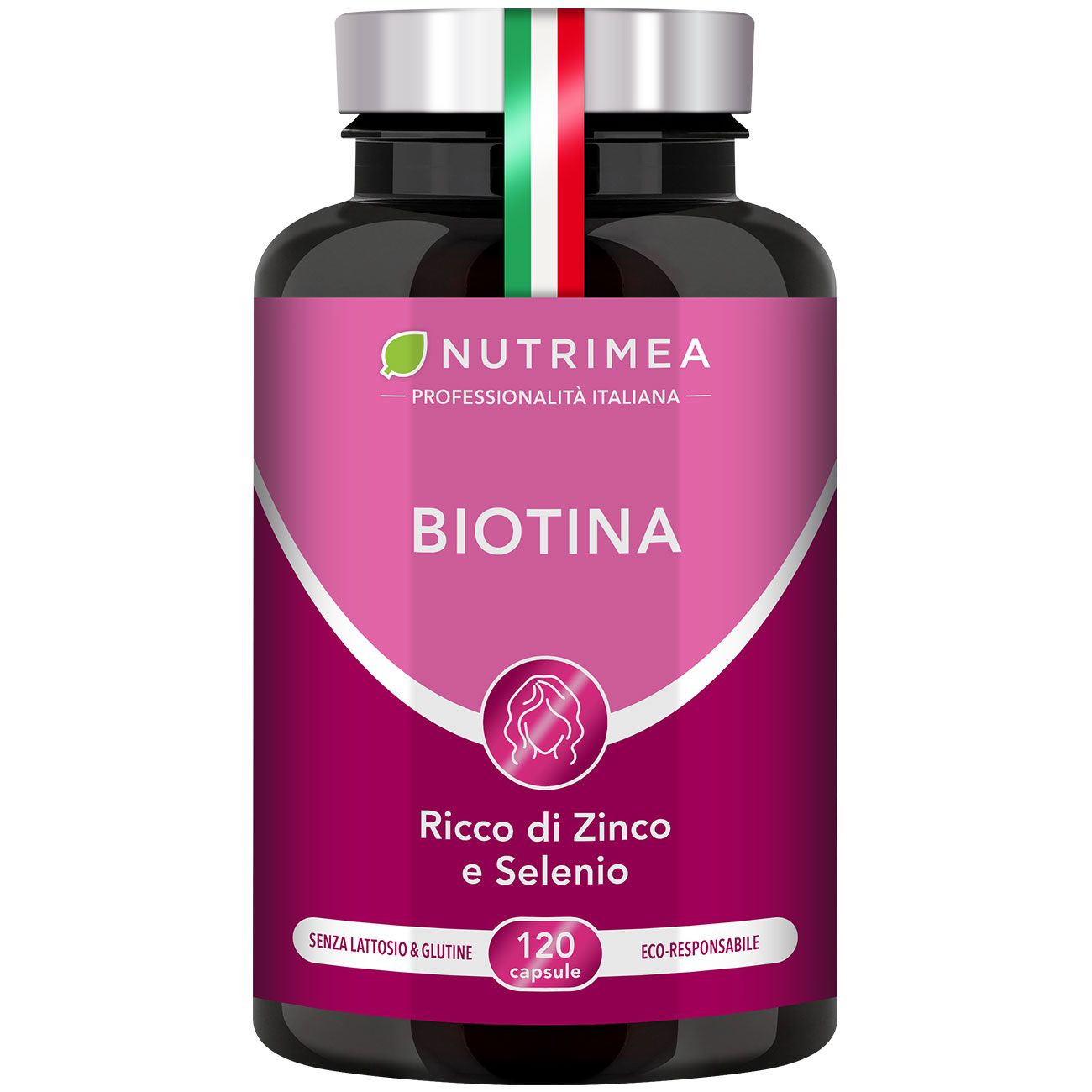 Immagine dell'integratore alimentare Biotina Nutrimea - Arricchita con Zinco e Selenio